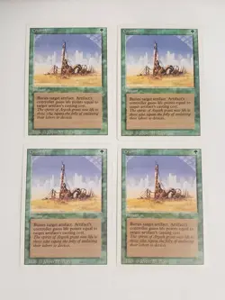 MTG Playset 4x Crumble (Revised/Green/U) - BGM - Image 1