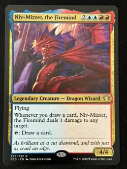 1x MTG Niv-Mizzet, the Firemind - Commander 2020 (C20) #225 - Magic - Image 1