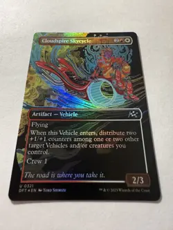Cloudspire Skycycle (Borderless / extended art) Aetherdrift Regular - Image 1
