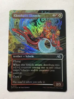 Cloudspire Skycycle (Borderless / extended art) Aetherdrift Regular - Image 2