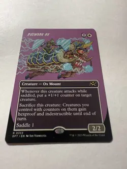 Bulwark Ox (Borderless / extended art) Aetherdrift Regular - Image 1