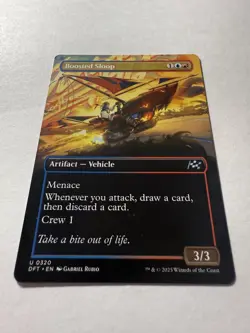 Boosted Sloop (Borderless / extended art) Aetherdrift Regular - Image 1
