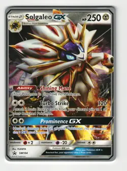 Solgaleo GX SM104 Promo SM Black Star Promos World Championship Pokemon NM - Image 1