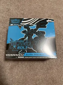 Pokemon TCG Scarlet & Violet Black Bolt Elite Trainer Box ETB Brand New Sealed - Image 1