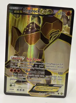 REGIROCK EX - #43a/124 - Pokemon Fates Collide Full Alternate Art Ultra Rare - Image 2