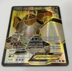 REGIROCK EX - #43a/124 - Pokemon Fates Collide Full Alternate Art Ultra Rare - Image 3
