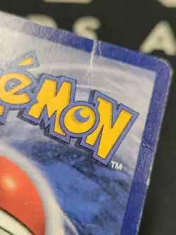 First Edition German Blastoise Turtok Pokemon Base Set Holo DAMAGED - Image 5