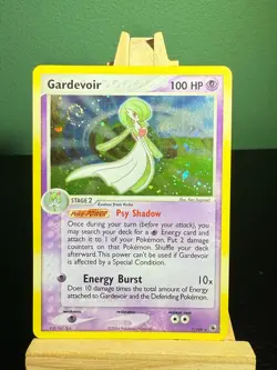 POKEMON TCG Gardevoir 7/109 Ruby and Sapphire Holo w/ Holo Swirl Super Rare - Image 1