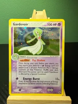 POKEMON TCG Gardevoir 7/109 Ruby and Sapphire Holo w/ Holo Swirl Super Rare - Image 2
