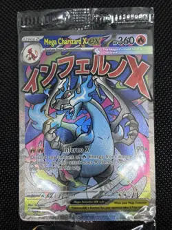 Sealed Mega Charizard X ex +Oricorio Phantasmal Flames UPC Promo 023 Pokemon TCG - Image 1
