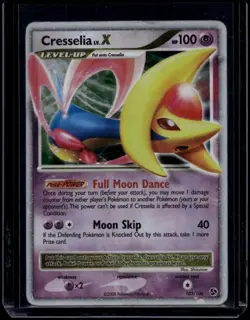 Pokemon TCG Cresselia LV.X 103/106 Great Encounters Ultra DMG - Image 1