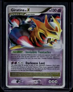 Pokemon TCG Giratina LV.X DP38 Diamond Pearl Promo DMG - Image 1