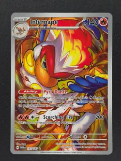 Infernape 173 Pokemon TWM Twilight Masquerade 2024 NM 🔥🔥🔥 - Image 1