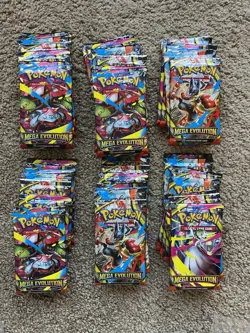 Pokemon Mega Evolution Loose Booster Pack Lot of 30 Brand New Factory Sealed - Image 1