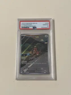 2025 Pokemon TCG Kangaskhan Destined Rivals Illustration Rare 204/182 PSA 10 - Image 1
