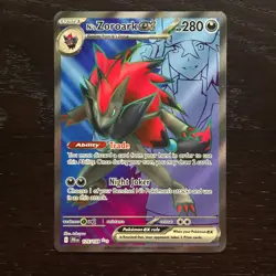 N's Zoroark ex 175/159 Pokemon Journey Together SV09 Full Art Ultra Rare Holo NM - Image 1