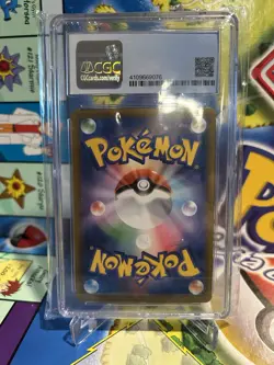 2021 POKEMON JPN SWORD & SHIELD VMAX CLIMAX 206 FULL ART/HOUNDOOM CGC PERFECT 10 - Image 2