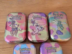 Pokemon TCG 151 Mini Tin Bundle (5x Tins) - Brand New & Factory Sealed - Image 4