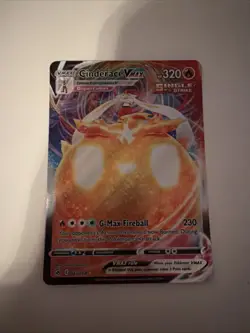 Pokemon Cinderace VMAX 045/264 Single Strike Near Mint Condition! - Image 1