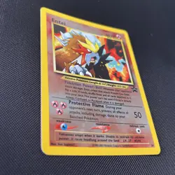 Pokemon Entei Wizards Promos 34 Holo Promo W/ Swirl LP - Image 4