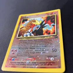 Pokemon Entei Wizards Promos 34 Holo Promo W/ Swirl LP - Image 5