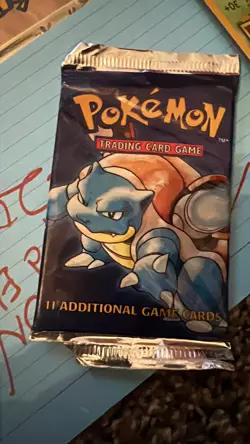 1999 Heavy Sealed Pack 21.4g OG Pokemon TCG WOTC Era Base Set(1 Pack) - Image 2
