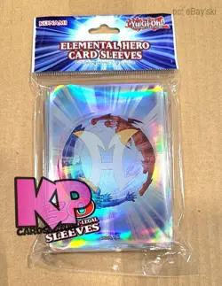 50 Official Konami Yu-Gi-Oh! Elemental Hero Sleeves ☆☆☆ FREE SHIPPING ☆☆☆ - Image 1