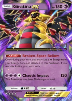 Giratina EX PTCGP - Pokemon TCG Pocket (Digital Card - Trade Me Anything!) - Image 1