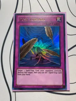 Dust Tornado Trap card Holo Yu - Gi - Oh Cards - Image 1