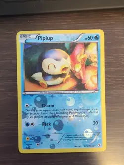Piplup RC6/RC25 Radiant Holo Uncommon Card Pokemon Legendary Treasures - Image 1