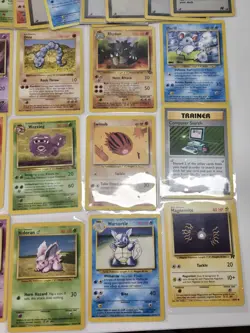 Lot of 53 Pokemon Cards Base Set, Fossil, Jungle, and More - Image 2