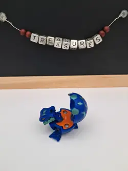 Bakugan Battle Brawlers Aquos Juggernoid B1 350G Classic Rare w/Card READ - Image 5