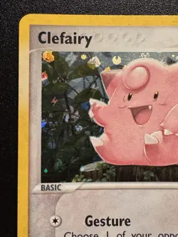 Clefairy 59/112 EX FireRed & LeafGreen Pokemon Card Reverse Holo Foil Rare MP - Image 3
