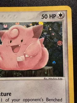 Clefairy 59/112 EX FireRed & LeafGreen Pokemon Card Reverse Holo Foil Rare MP - Image 4