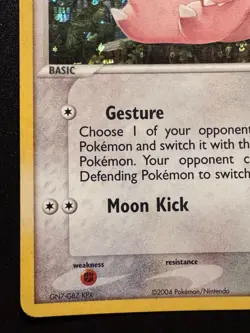 Clefairy 59/112 EX FireRed & LeafGreen Pokemon Card Reverse Holo Foil Rare MP - Image 5