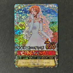 S4230 Nami PT-C002 One Piece Berry Match Carddass Holo Card 2009 SUPER RARE - Image 1