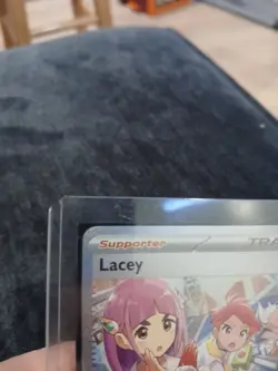 Pokemon TCG Stellar Crown Lacey Special Illustration Rare Holo Card 172/142 - Image 5