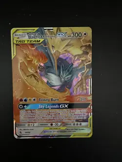 Joblot 4 Moltres & Zapdos & Articuno GX Pokemon Cards SM210 69/68 66/68 NM- - Image 3
