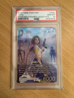 Yuna 6-124L (94367618) PSA 10 - Final Fantasy Card Game - Image 1