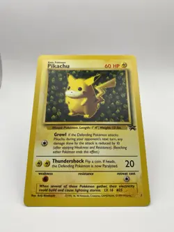 Pokemon Card - WoTC Black Star #1 Pikachu Ivy LP - Image 2