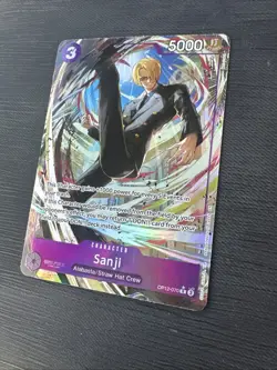 Sanji (070) (Alternate Art) OP12-070 Legacy of the Master Foil One Piece Card NM - Image 5