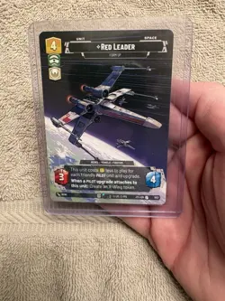 Star Wars Unlimited Blue Leader 1026 & Red Leader 1027 Prestige Cards JTL - Image 4