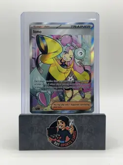 Pokemon TCG Paldea Evolved Iono Ultra Rare Holo Card 254/193 - Image 1