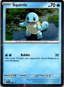 Squirtle (Cosmos Holo) SV: Scarlet & Violet Promo Cards 048 NM - Image 1