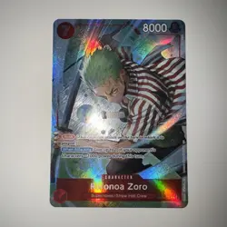 One Piece TCG OP14-015 Roronoa Zoro AA Alt Art Card Game CCG ENGLISH - Image 1