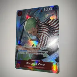 One Piece TCG OP14-015 Roronoa Zoro AA Alt Art Card Game CCG ENGLISH - Image 3