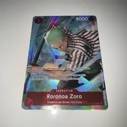 One Piece TCG OP14-015 Roronoa Zoro AA Alt Art Card Game CCG ENGLISH - Image 4