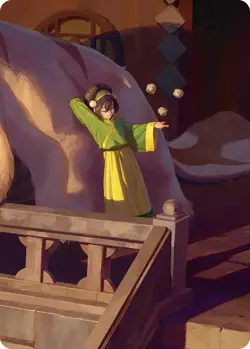 Normal - Toph, Greatest Earthbender Art Card - NM - EN - Image 1