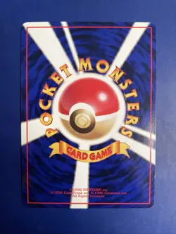 Golduck No.055 Vending Series 3 Old back Vintage Glossy Pokemon Card Japanese NM - Image 2