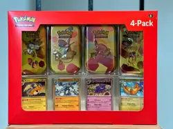 Pokemon Scarlet & Violet - 151 (4-Pack) Mini Tins w/ Promo cards SAMS CLUB NEW - Image 1